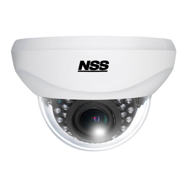 NSC-AHD932VPUM-5M ワンケーブル(電源重畳方式)5MP AHD暗視電動バリフォーカル ドーム型カメラ