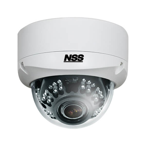NSC-AHD933VPUM-5M ワンケーブル(電源重畳方式)5MP AHD防水暗視電動バリフォーカル ドーム型カメラ