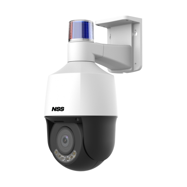 NSC-IP935T-4M 400万画素 AI搭載 光学5倍ズーム 防水ネットワークカメラ(パン・チルト対応)