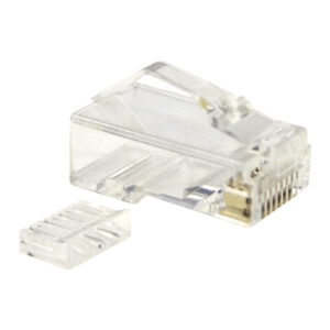 NSE422 Cat6 LANケーブル用 RJ45コネクタ（50個入り）