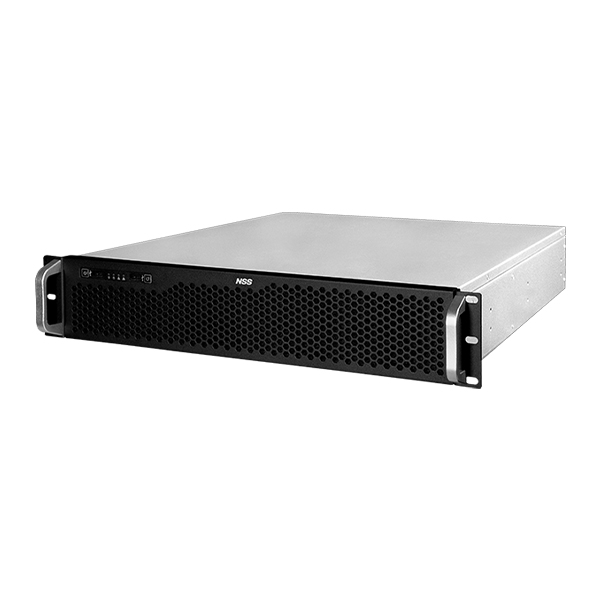 NSV2U24 24ch 19インチラックマウント対応2UプロフェッショナルNVR